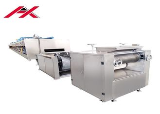 Safe Operated Automatic Biscuit Making Machine Stainless Steel Frame
